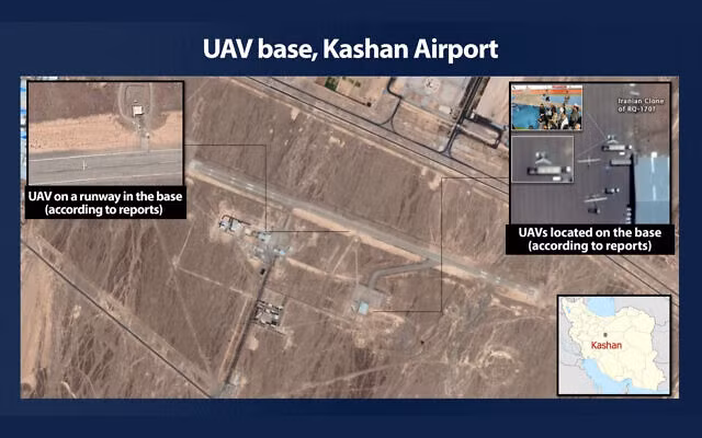 Israel phát hiện căn cứ đào tạo UAV mật của Iran -0