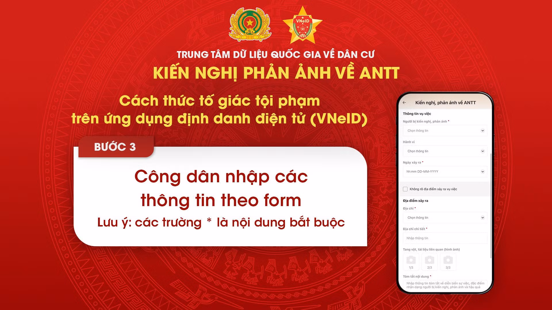 Tố giác, phòng, chống hiệu quả tội phạm qua ứng dụng VNeID -3