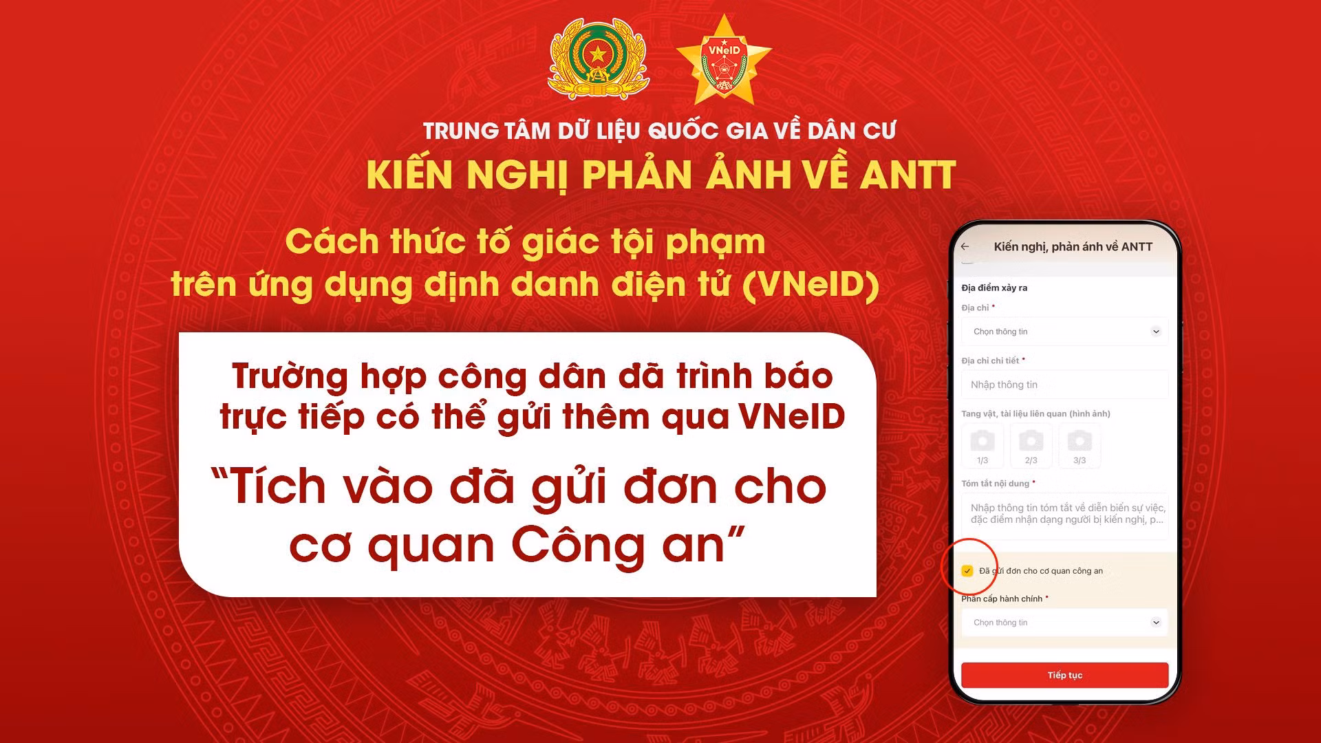 Tố giác, phòng, chống hiệu quả tội phạm qua ứng dụng VNeID -7