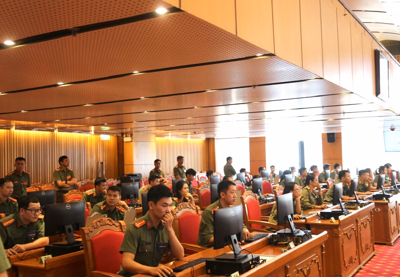 136 tuyển thủ tranh tài tại Hội thi Kỹ thuật nghiệp vụ mật mã lực lượng Cơ yếu CAND&nbsp;năm 2024 -0