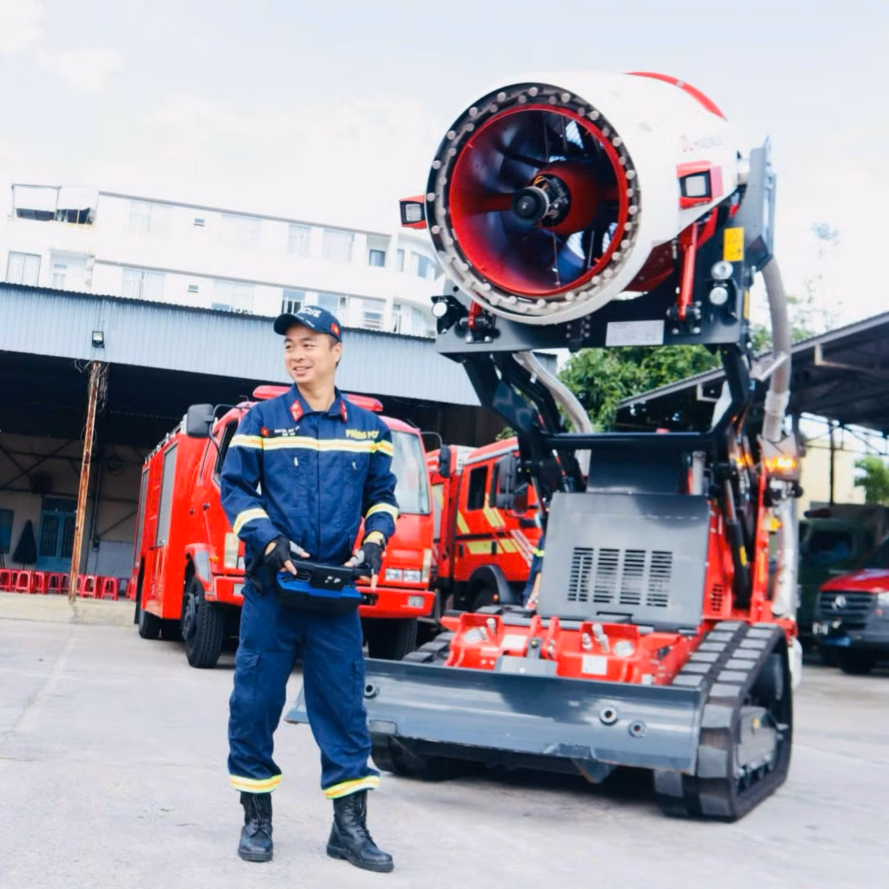 Đà Nẵng ra mắt 2 Tổ Cảnh sát chữa cháy và cứu nạn, cứu hộ đặc biệt tinh nhuệ -1