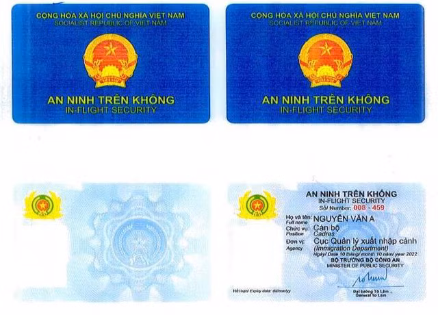 Bộ Công an lấy ý kiến dự thảo Thông tư quy định về thẻ An ninh -0