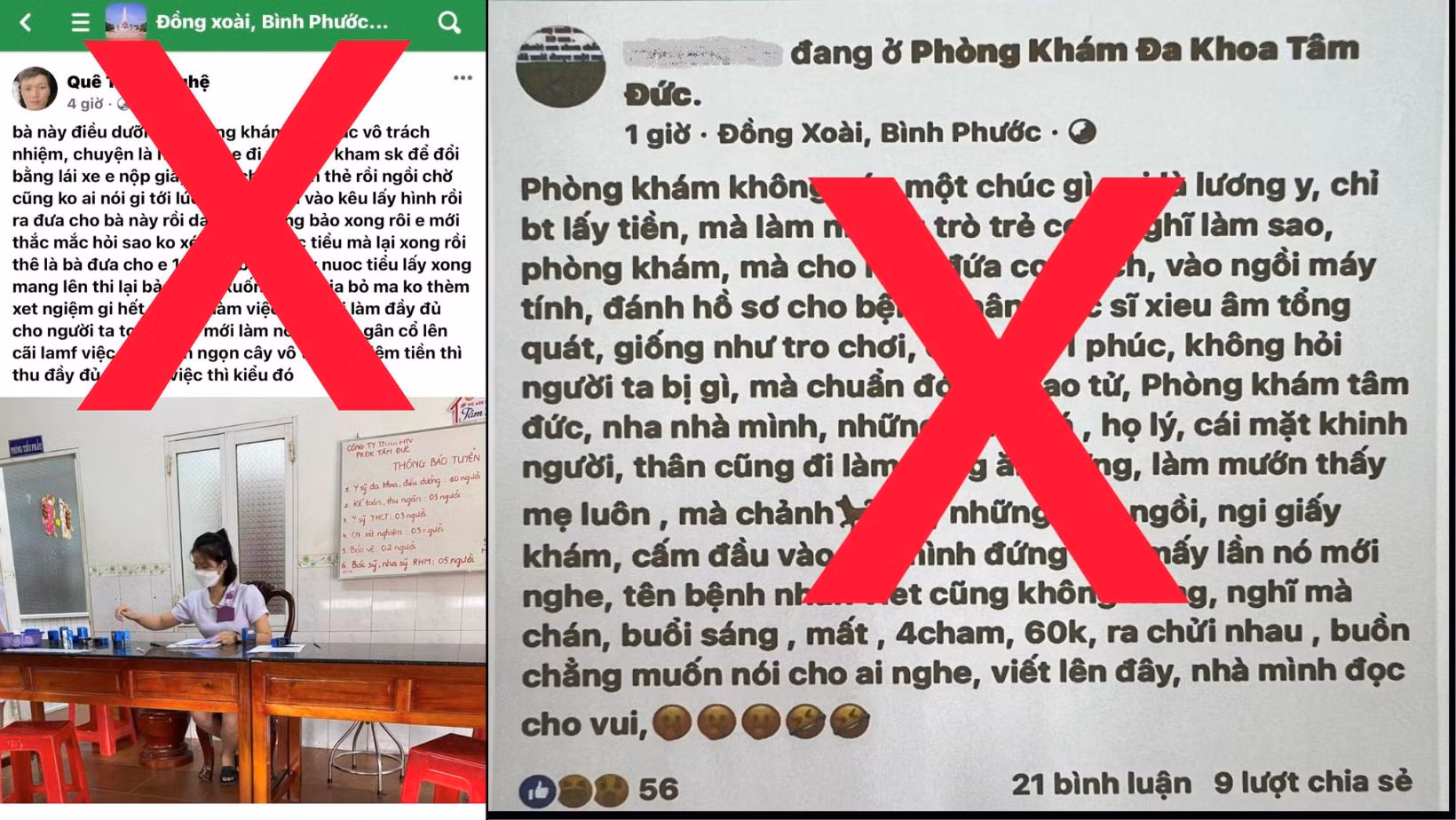 2 người bị phạt 10 triệu đồng vì thông tin sai sự thật về cơ sở khám bệnh -0