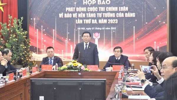 Phát động cuộc thi chính luận về bảo vệ nền tảng tư tưởng của Đảng lần thứ ba