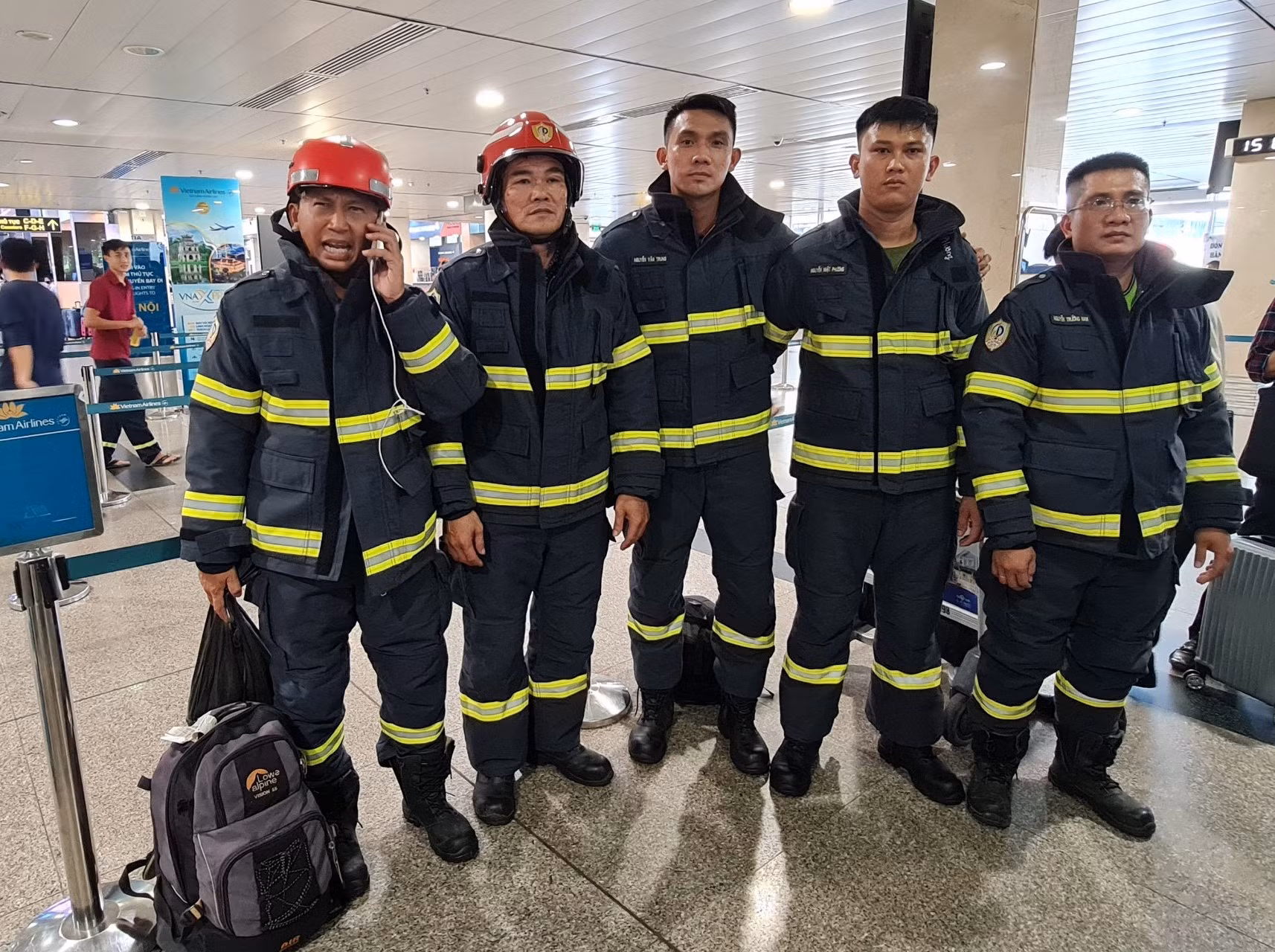 5 cán bộ cứu nạn cứu hộ tinh nhuệ tham gia nhiệm vụ quốc tế tại Thổ Nhĩ Kỳ -0