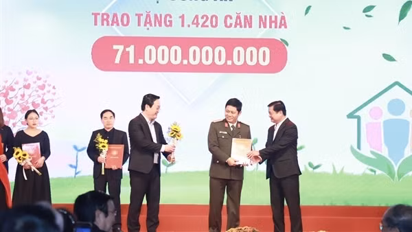 Gần 518 tỷ đồng hỗ trợ xây dựng nhà cho người nghèo tại Nghệ An