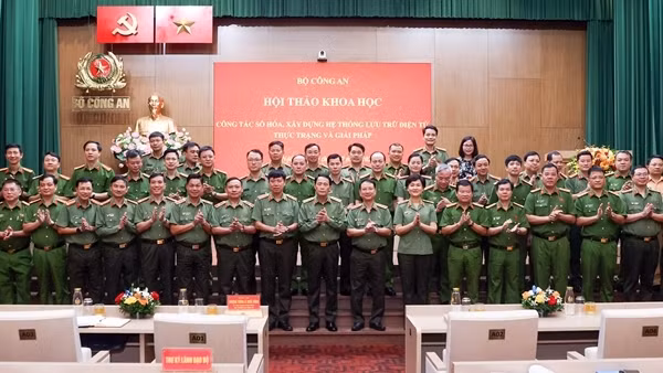 Đẩy mạnh số hóa, hiện đại hóa công tác lưu trữ trong CAND