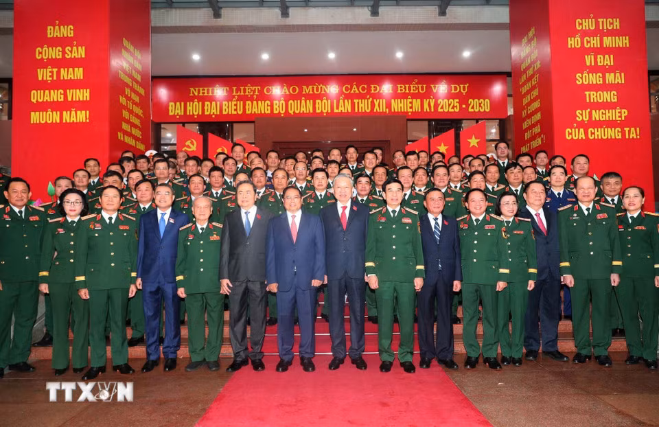 Khai mạc Đại hội Đảng bộ Quân đội lần thứ XII nhiệm kỳ 2025-2030 -0