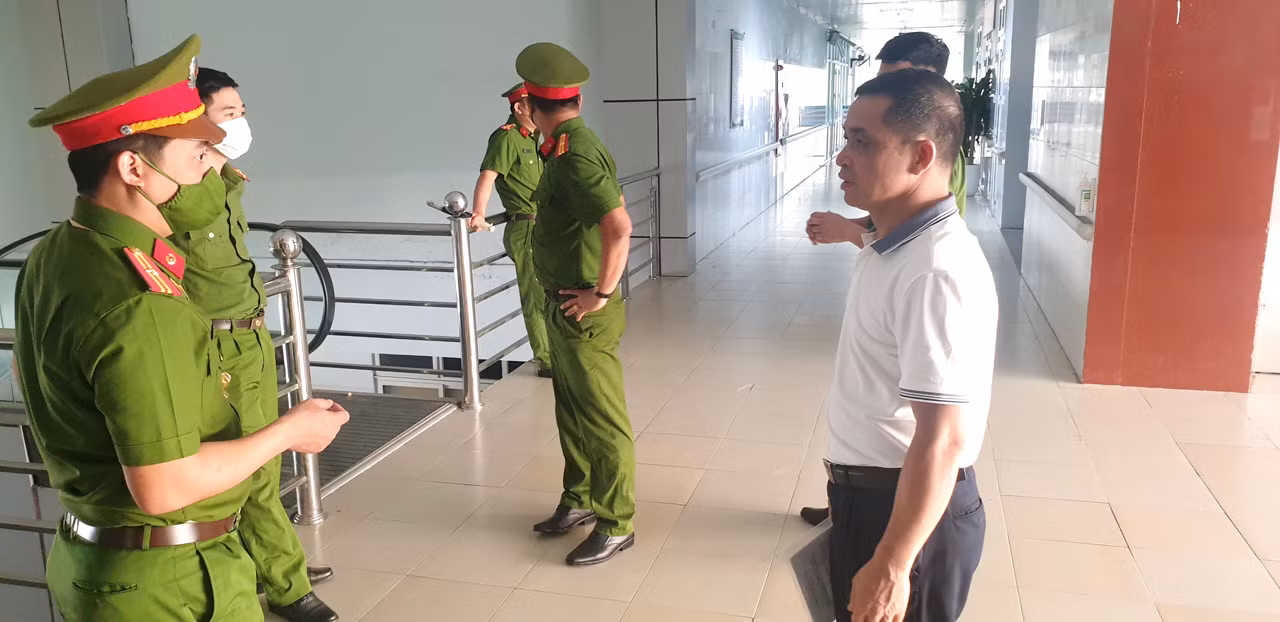 Phối hợp đảm bảo ANTT tại bệnh viện lớn nhất tỉnh Nghệ An -0