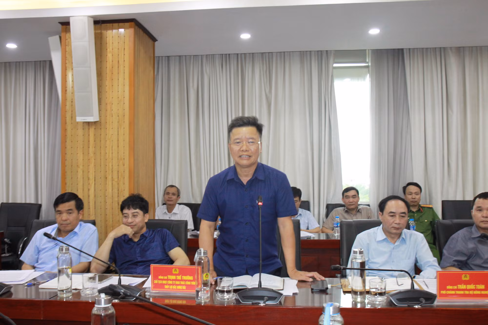 Phối hợp triển khai hiệu quả giải quyết giảm thiểu ô nhiễm môi trường hệ thống thủy lợi Bắc Hưng Hải -0