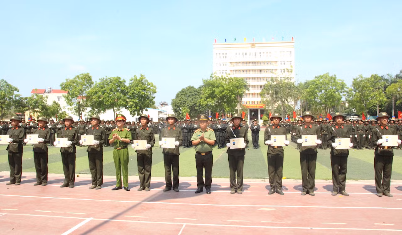 1.531 tân binh hoàn thành khoá huấn luyện tại Trung tâm Huấn luyện và Bồi dưỡng nghiệp vụ I -0