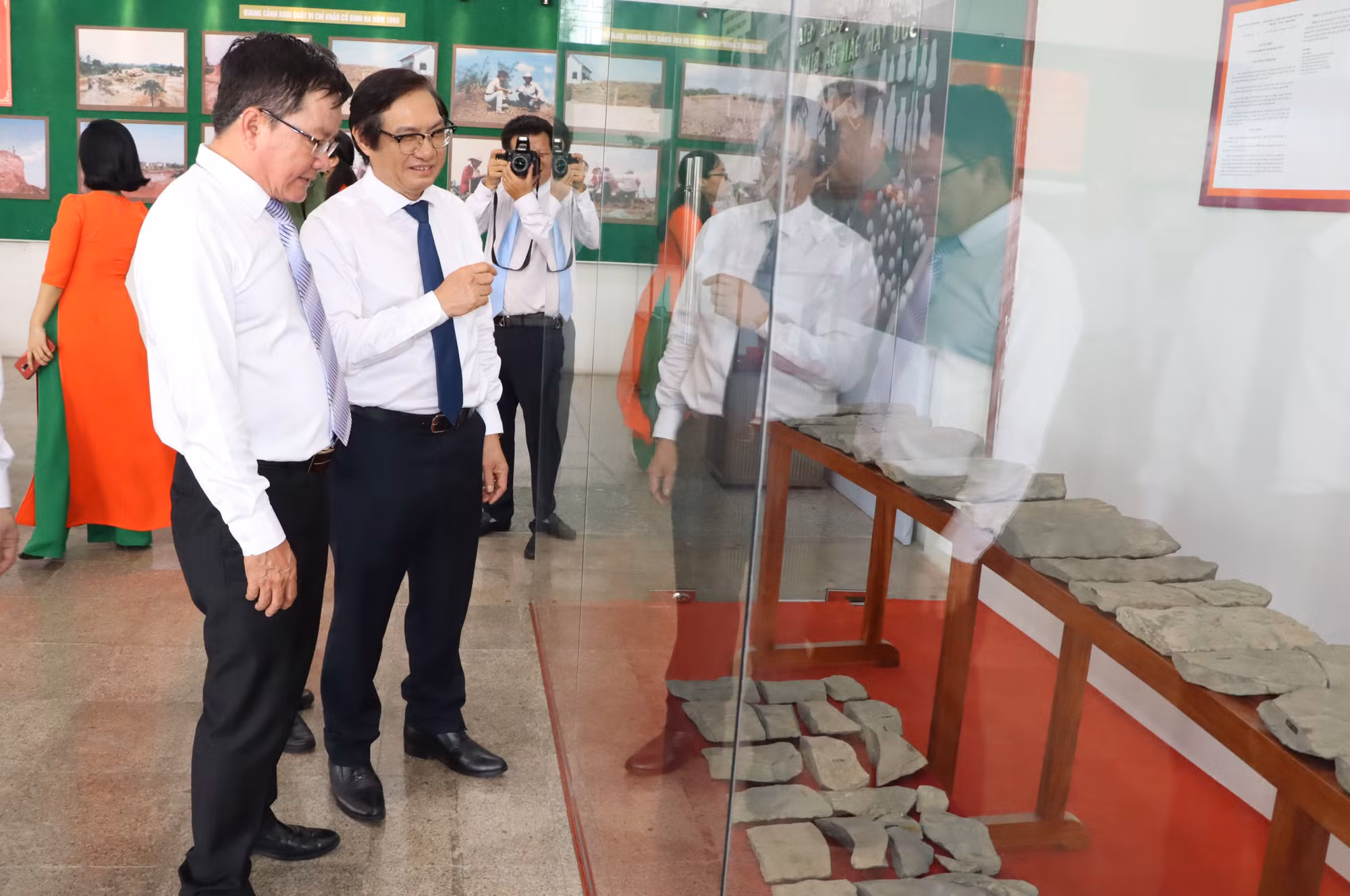 Sưu tập đàn đá Bình Đa được công nhận Bảo vật Quốc gia -0