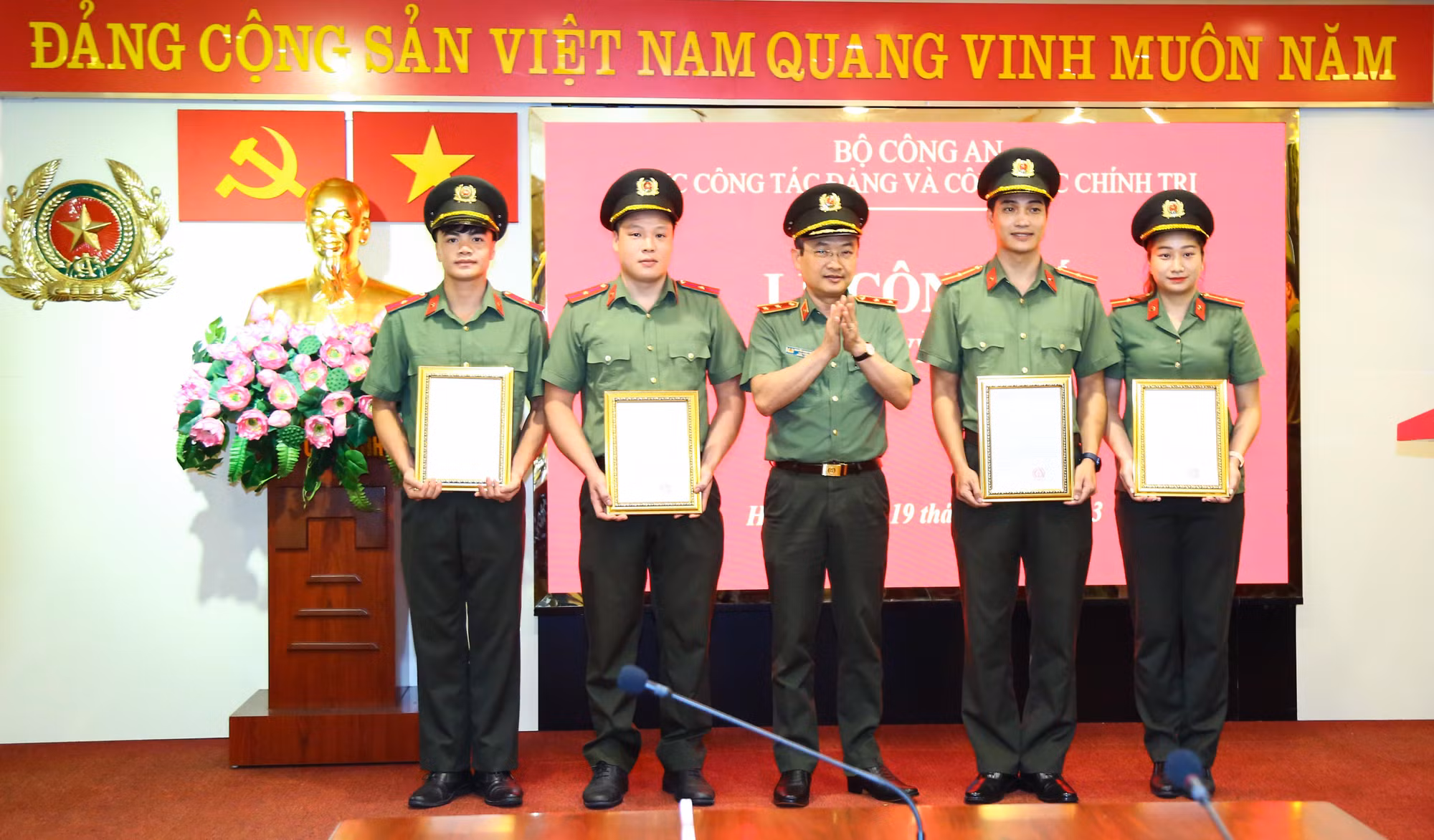 Tuyển dụng vào CAND 4 VĐV, HLV thể thao có thành tích xuất sắc -0