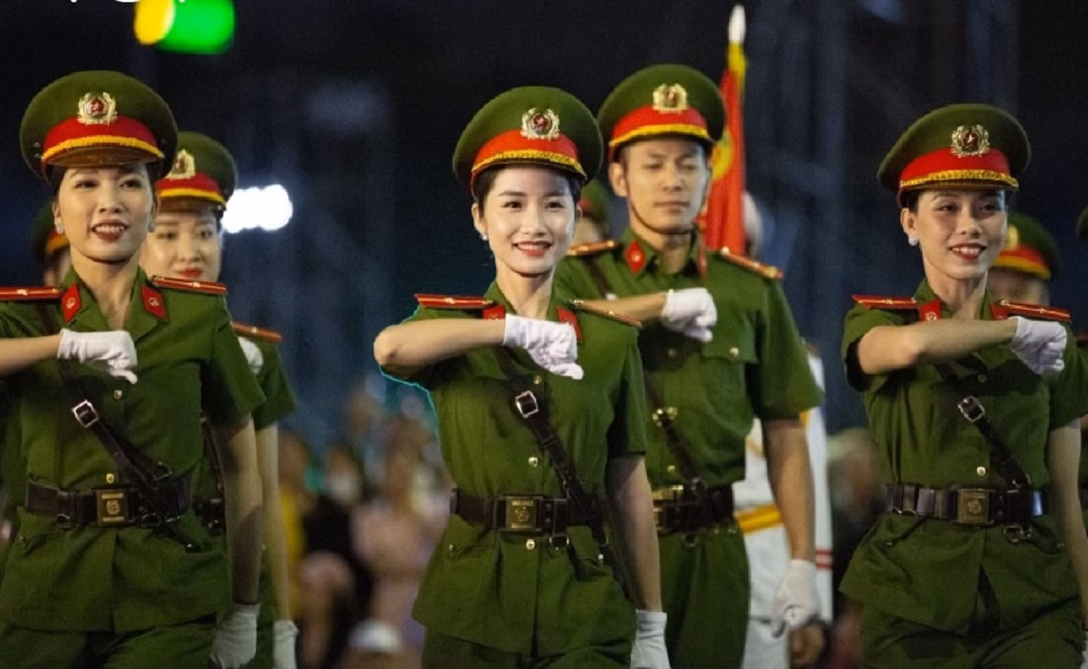Đoàn Nghi lễ Công an Nhân dân biểu diễn tại TP Hải Phòng -0