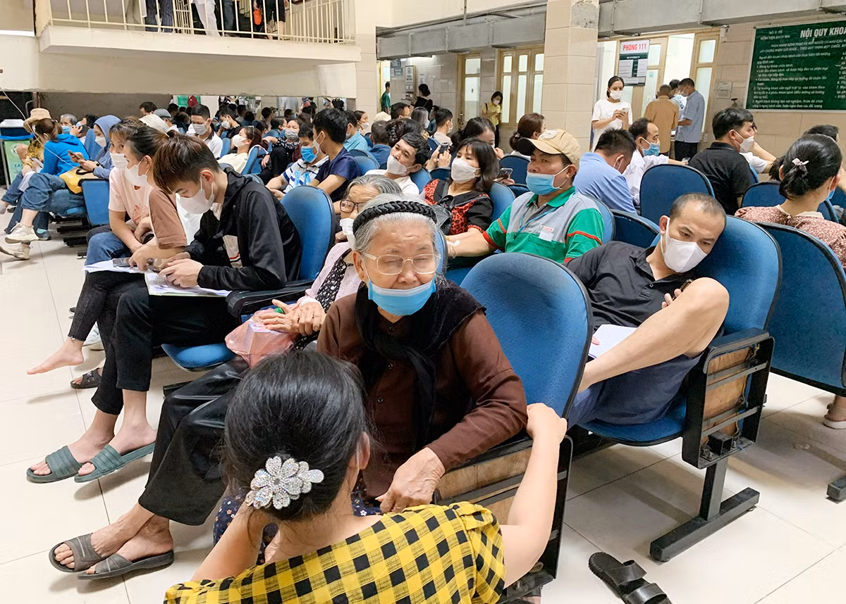 Bệnh viện lại quá tải -0