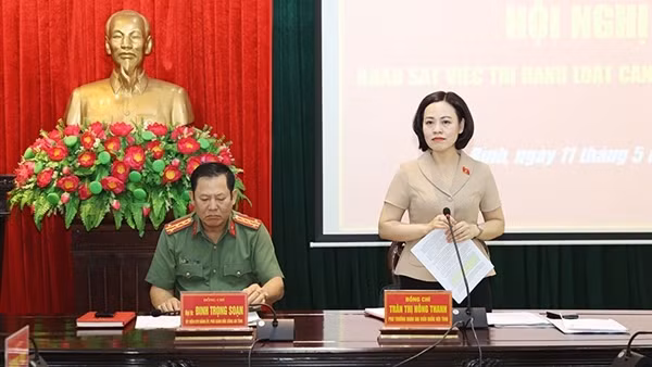 Khảo sát việc thi hành Luật Căn cước công dân tại Công an tỉnh Ninh Bình