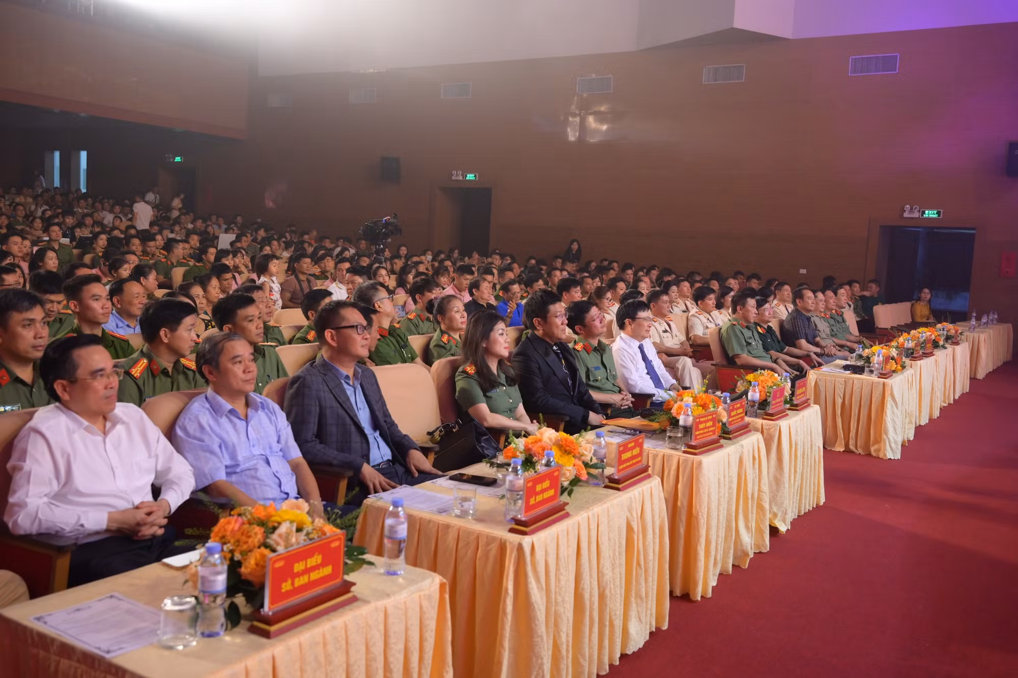 Nhiều tiết mục xuất sắc tại Liên hoan NTQC CAND năm 2023, khu vực IV -0