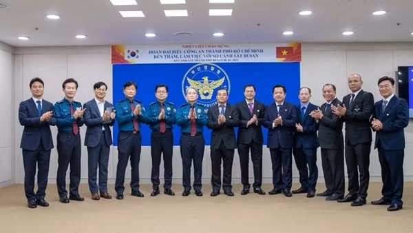 Công an TP Hồ Chí Minh kết thúc tốt đẹp chuyến thăm và làm việc tại Hàn Quốc