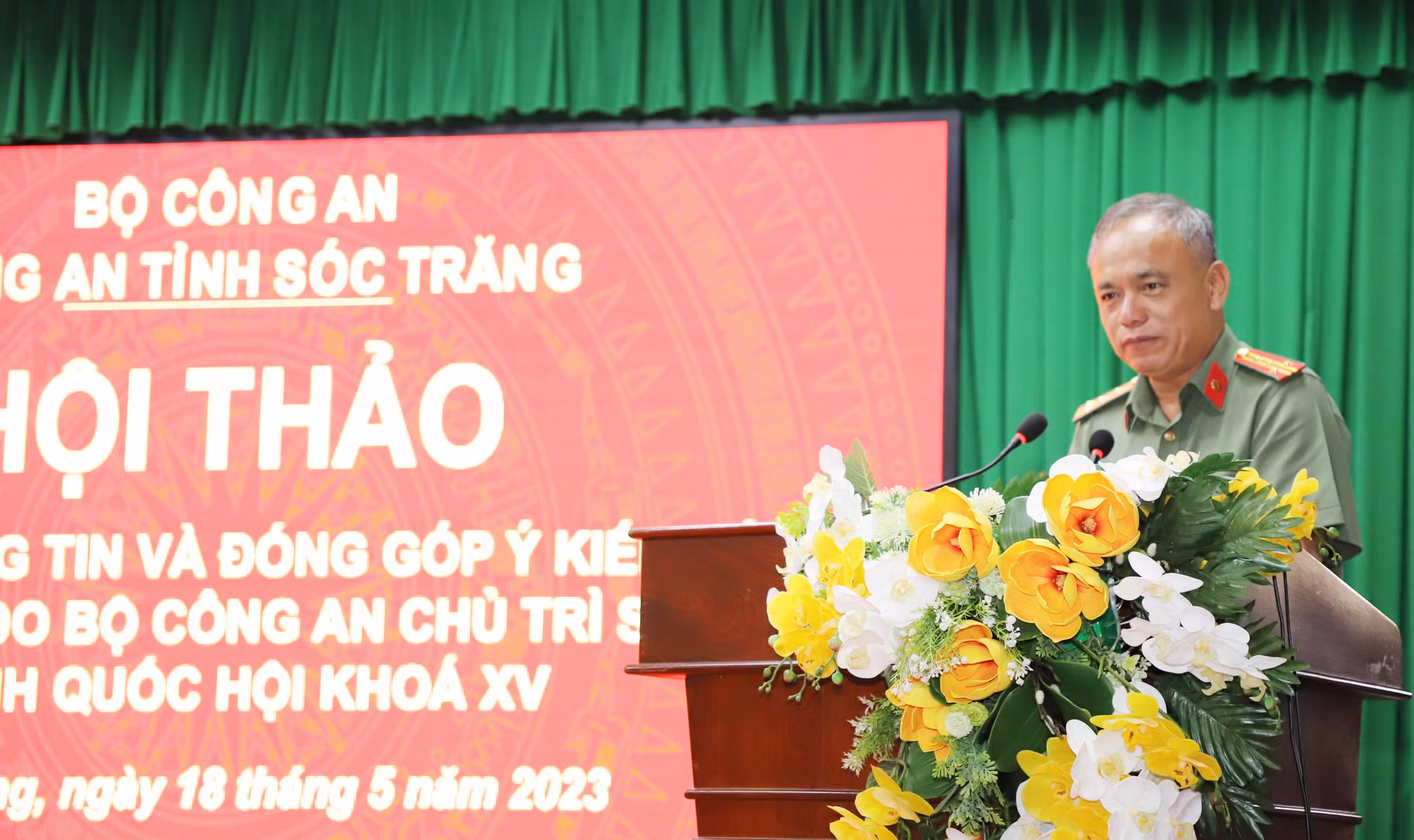 Công an tỉnh Sóc Trăng lấy ý kiến về 5 dự án Luật do Bộ Công an chủ trì soạn thảo -0