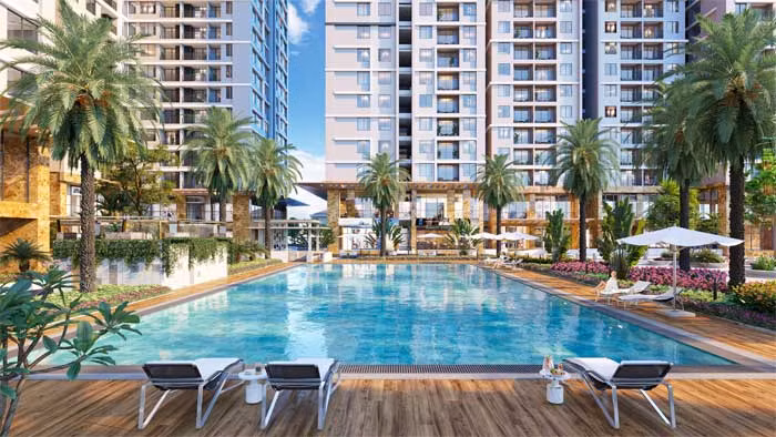 Căn hộ tầm trung mát xanh tại Hanoi Melody Residences -0