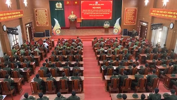Công an Đắk Nông tổng kết công tác tuyển quân năm 2023