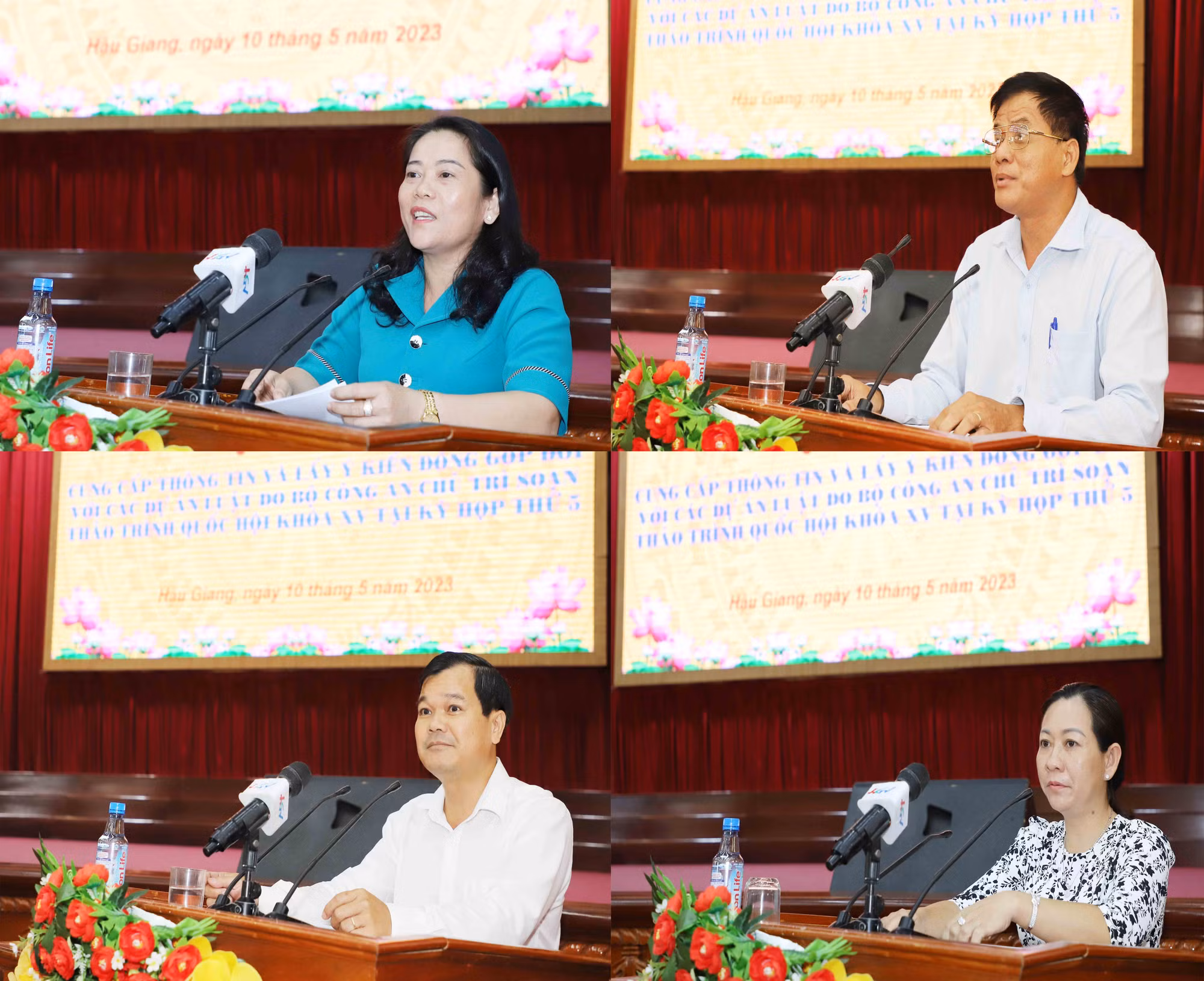 Hậu Giang: Lấy ý kiến đóng góp các dự án luật do Bộ Công an chủ trì soạn thảo trình Quốc hội khóa XV -0