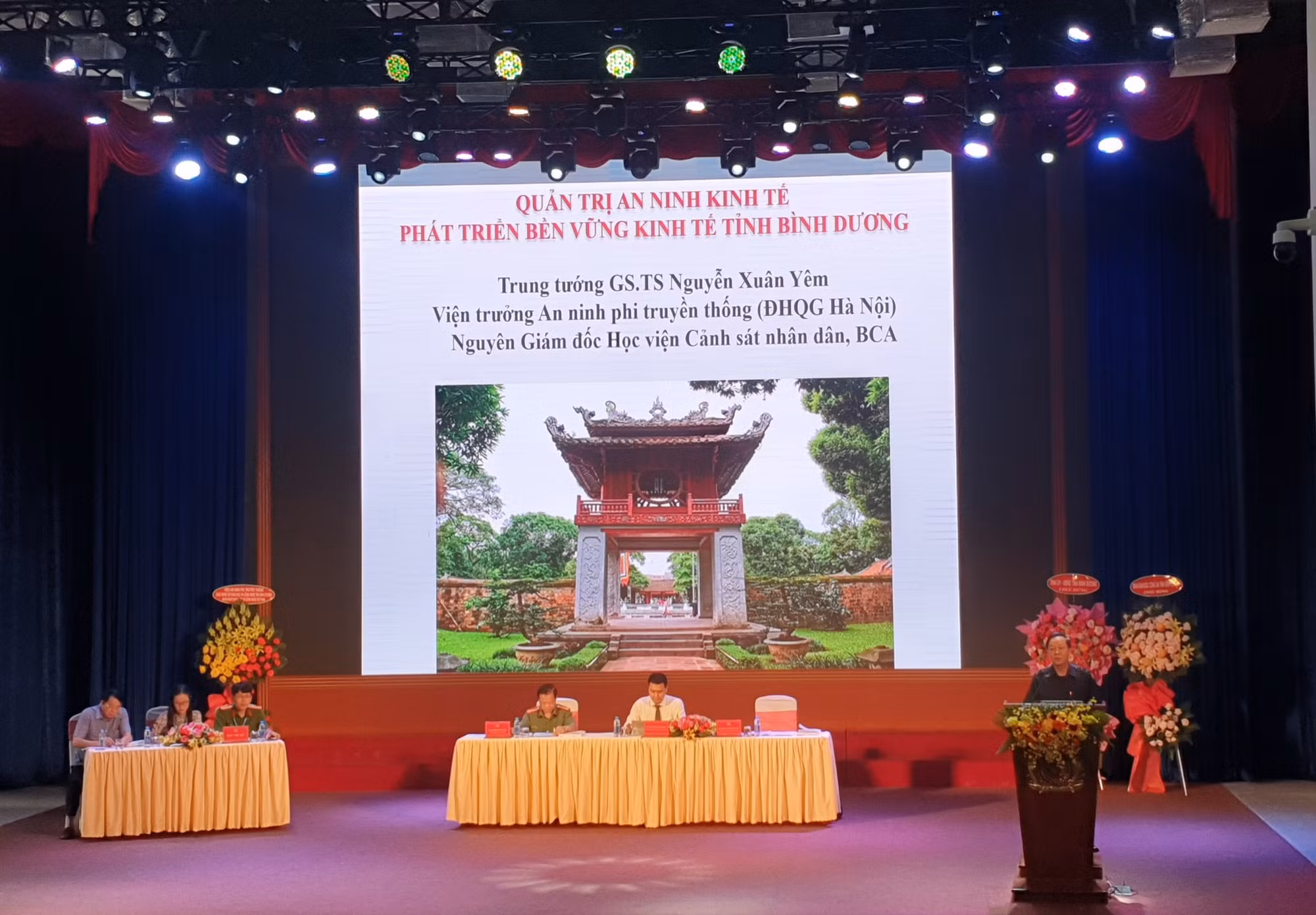 Hội thảo về đảm bảo an ninh kinh tế trên địa bàn tỉnh Bình Dương -0