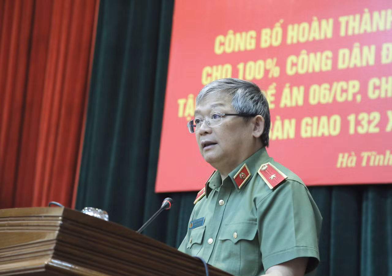 Hà Tĩnh công bố hoàn thành cấp CCCD gắn chip cho 100% công dân -0
