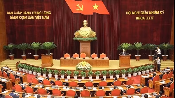 Bế mạc Hội nghị giữa nhiệm kỳ Ban Chấp hành Trung ương Đảng khoá XIII