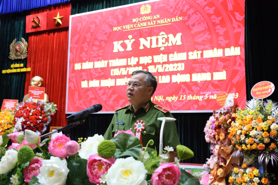 Học viện CSND đón nhận Huân chương Lao động hạng Nhì -0