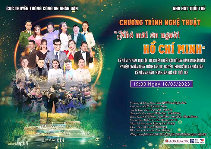 Sẵn sàng cho chương trình nghệ thuật “Nhớ mãi ơn Người - Hồ Chí Minh” -1