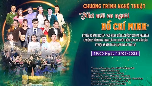 Sẵn sàng cho chương trình nghệ thuật “Nhớ mãi ơn Người - Hồ Chí Minh”