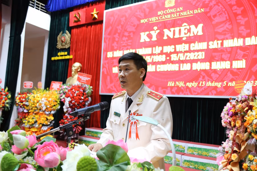 Học viện CSND đón nhận Huân chương Lao động hạng Nhì -0
