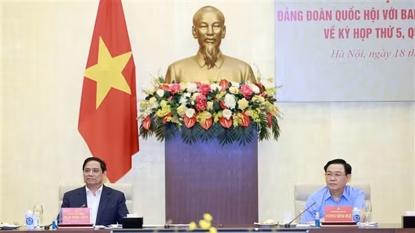 Phối hợp tổ chức thành công Kỳ họp thứ 5, Quốc hội khóa XV