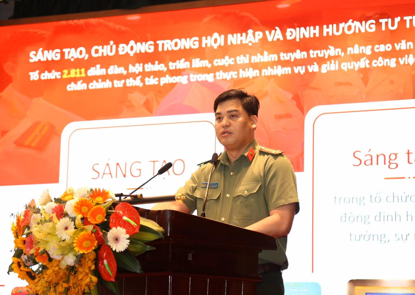 Thanh niên CAND tích cực học tập, thực hiện Sáu điều Bác Hồ dạy -0