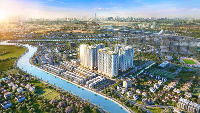 Căn hộ tầm trung mát xanh tại Hanoi Melody Residences -0