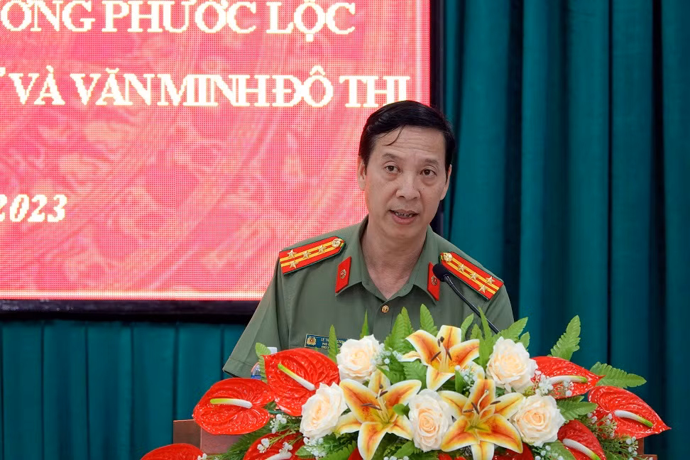 Triển khai xây dựng Công an phường kiểu mẫu về an ninh trật tự -0