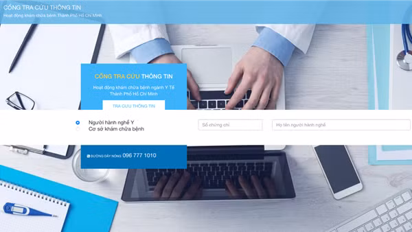 TP Hồ Chí Minh: Các cơ sở khám, chữa bệnh dễ dàng đăng ký hành nghề qua mạng