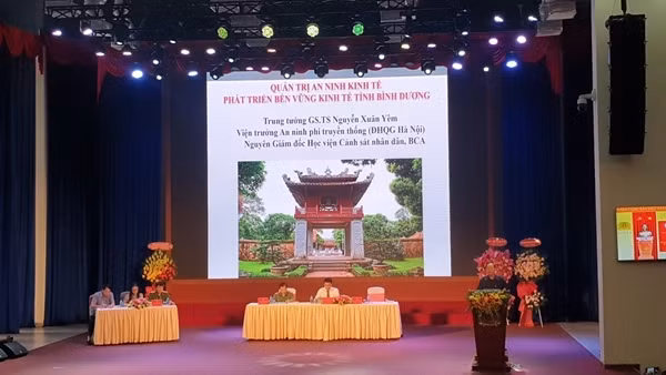 Hội thảo về đảm bảo an ninh kinh tế trên địa bàn tỉnh Bình Dương