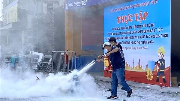 Hà Nội triển khai rộng mô hình “Tổ liên gia an toàn PCCC & CNCH”