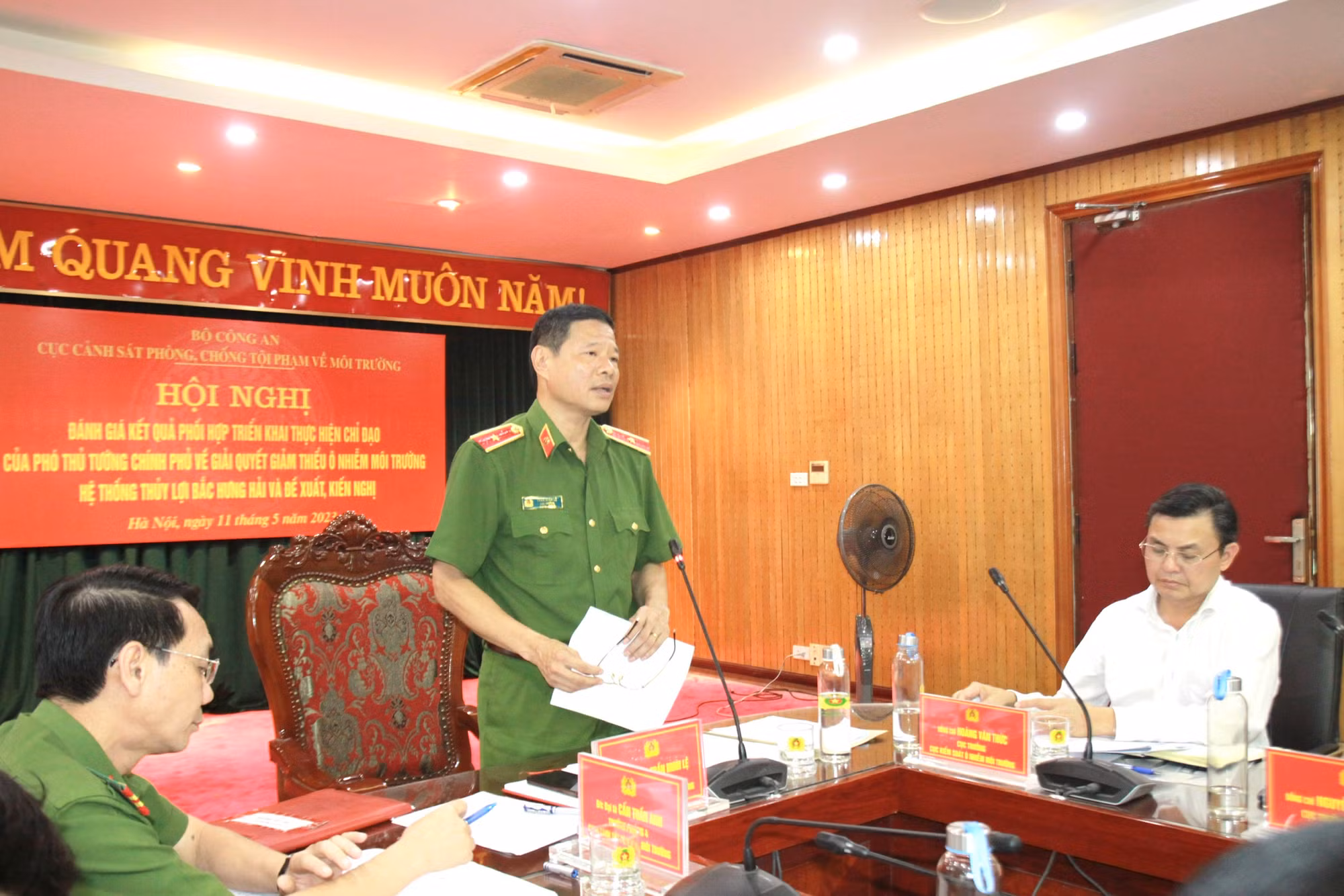 Phối hợp triển khai hiệu quả giải quyết giảm thiểu ô nhiễm môi trường hệ thống thủy lợi Bắc Hưng Hải -0