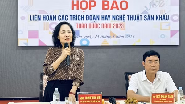 Liên hoan các trích đoạn hay nghệ thuật sân khấu toàn quốc năm 2023