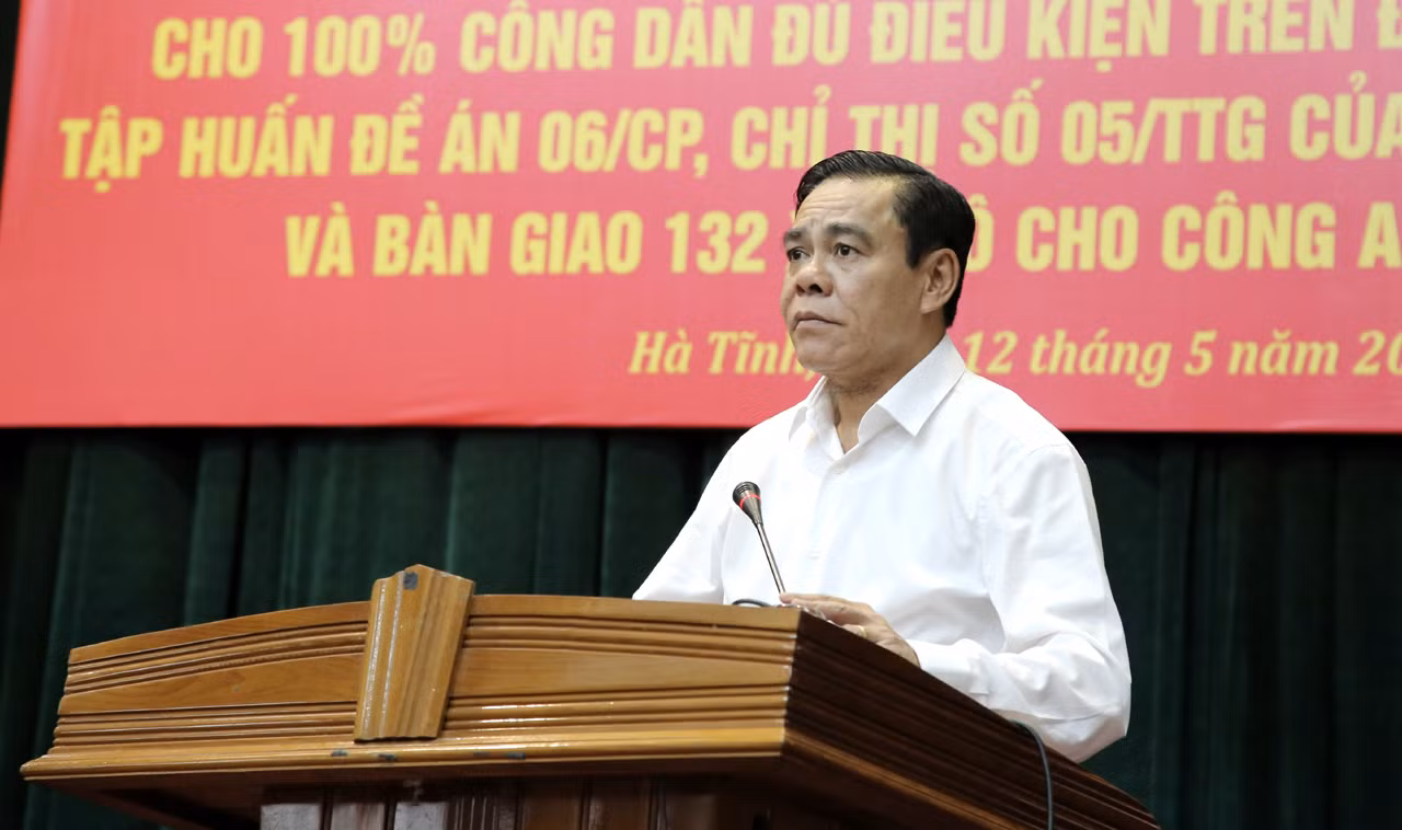Hà Tĩnh công bố hoàn thành cấp CCCD gắn chip cho 100% công dân -0