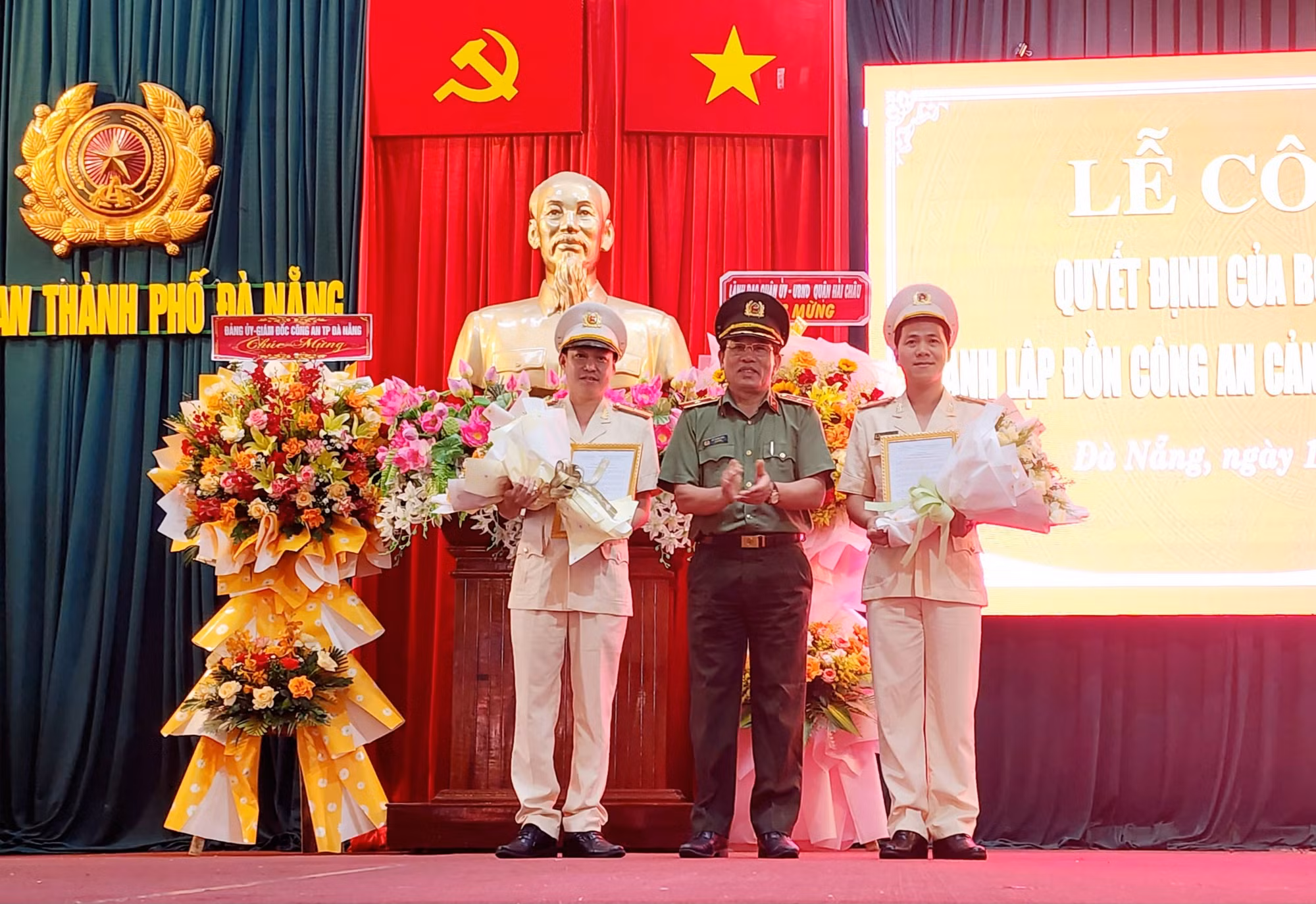 Thành lập Đồn Công an Cảng hàng không quốc tế Đà Nẵng -0