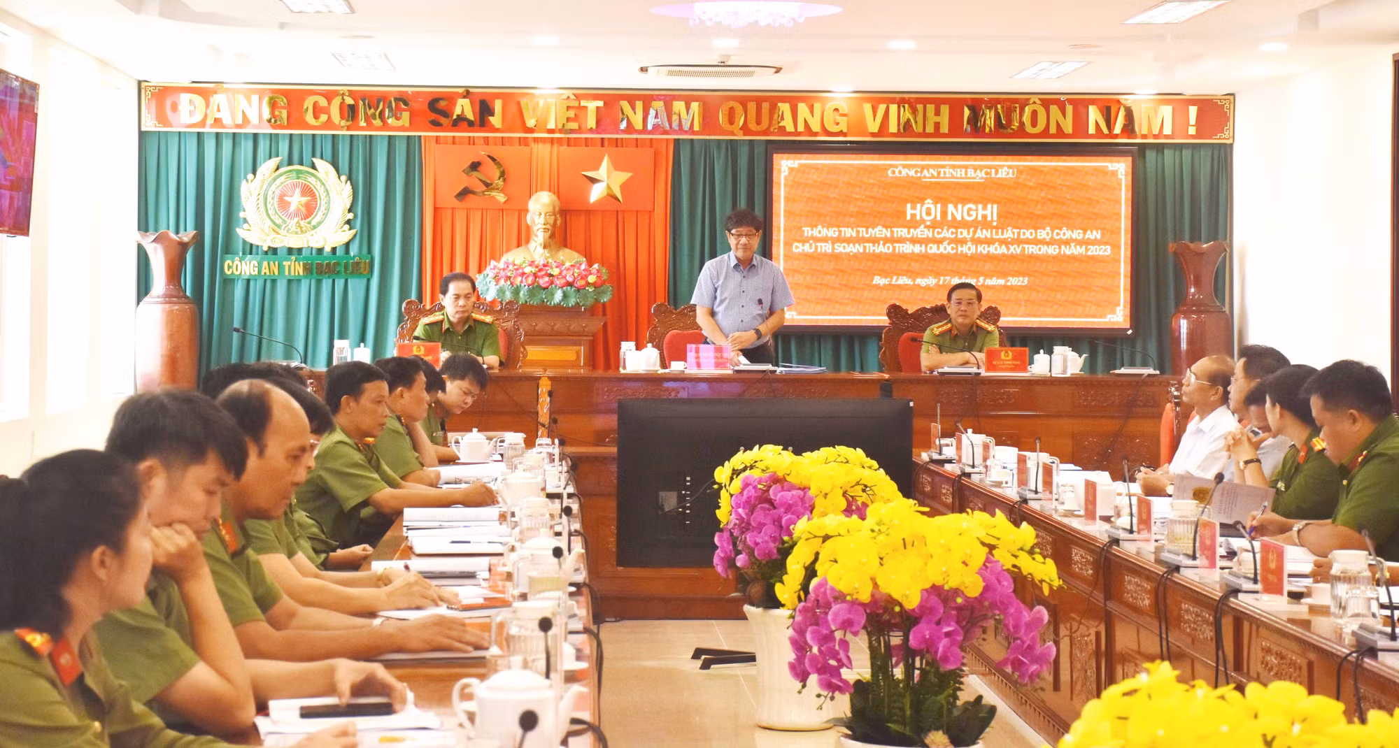 Đẩy mạnh tuyên truyền các dự án Luật do Bộ Công an chủ trì soạn thảo -0