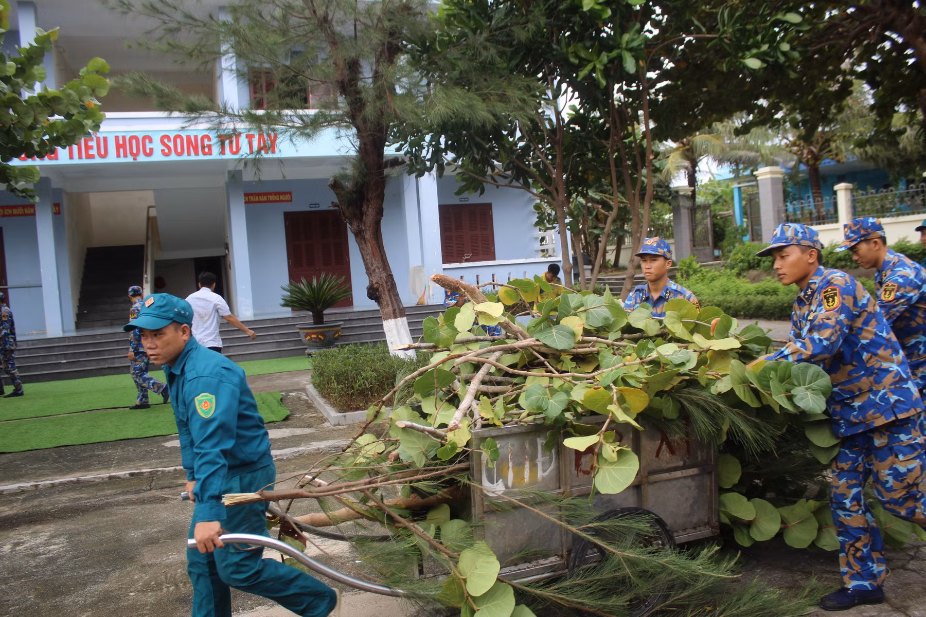  Đặc khu Trường Sa bảo đảm an toàn sau cơn bão Kalmaegi -0
