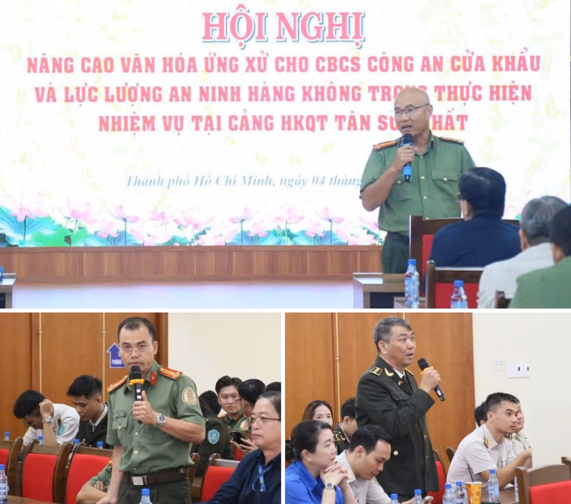 Nâng cao văn hóa ứng xử cho CBCS Công an cửa khẩu và lực lượng An ninh hàng không -3