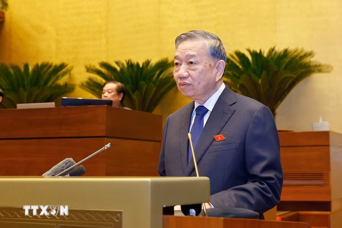 Phát biểu của Tổng Bí thư tại Quốc hội về dự thảo Văn kiện Đại hội XIV của Đảng -0