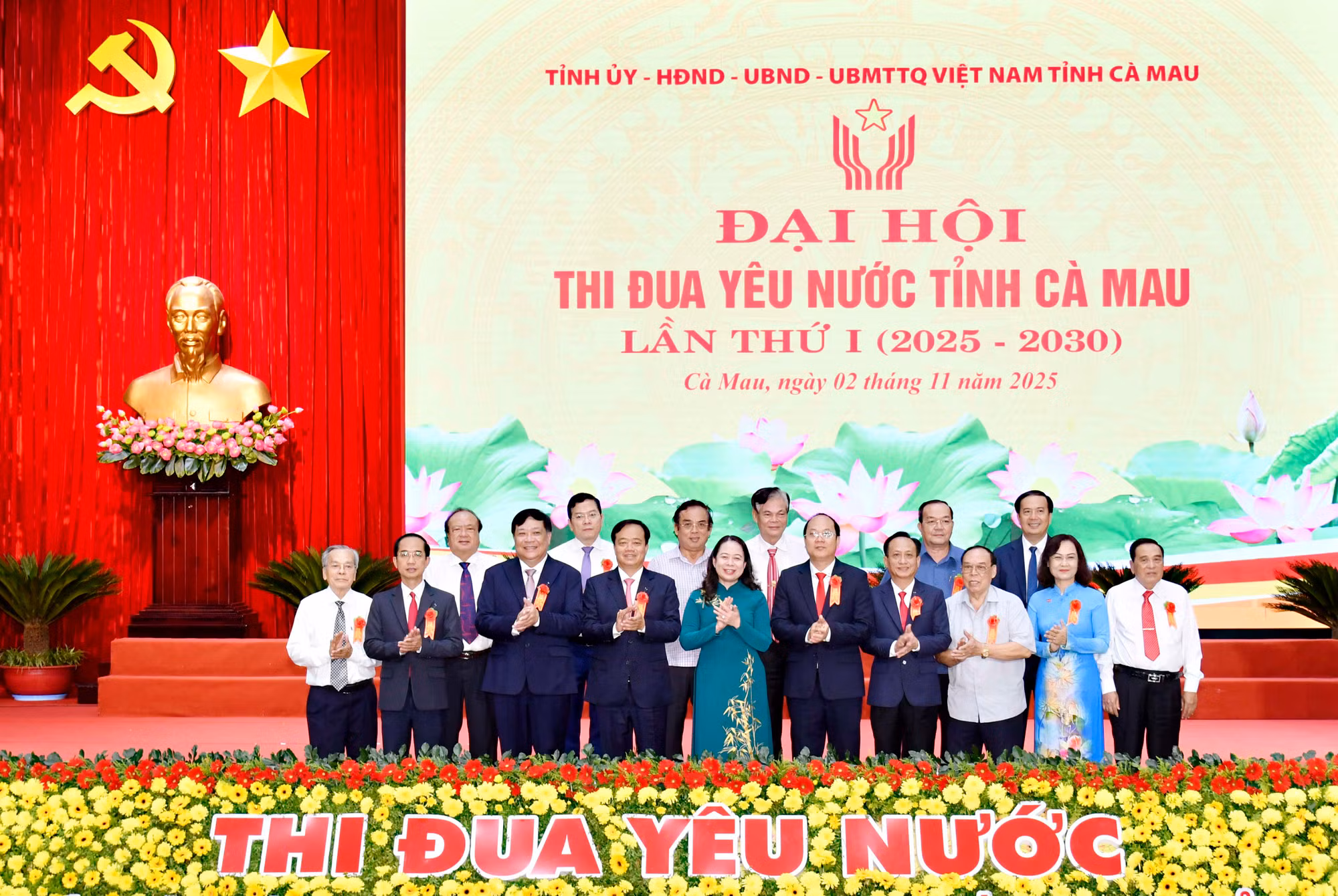 Phó Chủ tịch nước Võ Thị Ánh Xuân dự Đại hội thi đua yêu nước tại Cà Mau -0