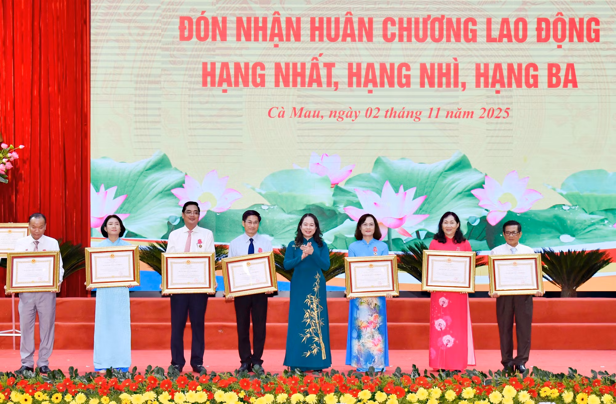 Phó Chủ tịch nước Võ Thị Ánh Xuân dự Đại hội thi đua yêu nước tại Cà Mau -0